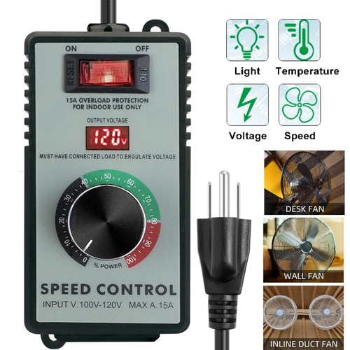 Variable motor speed - variable,