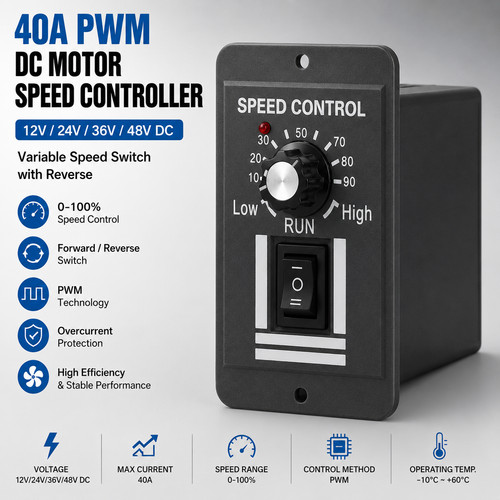 40a pwm motor speed - pwm, dc